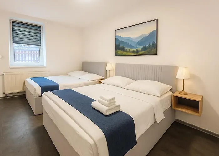 Ideal For Big Groups, Modern 14 Guest Near Prague *